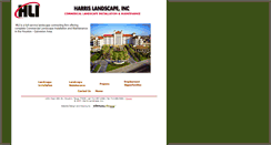 Desktop Screenshot of harrislandscape.com